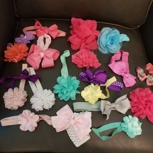 20 baby girl headbands